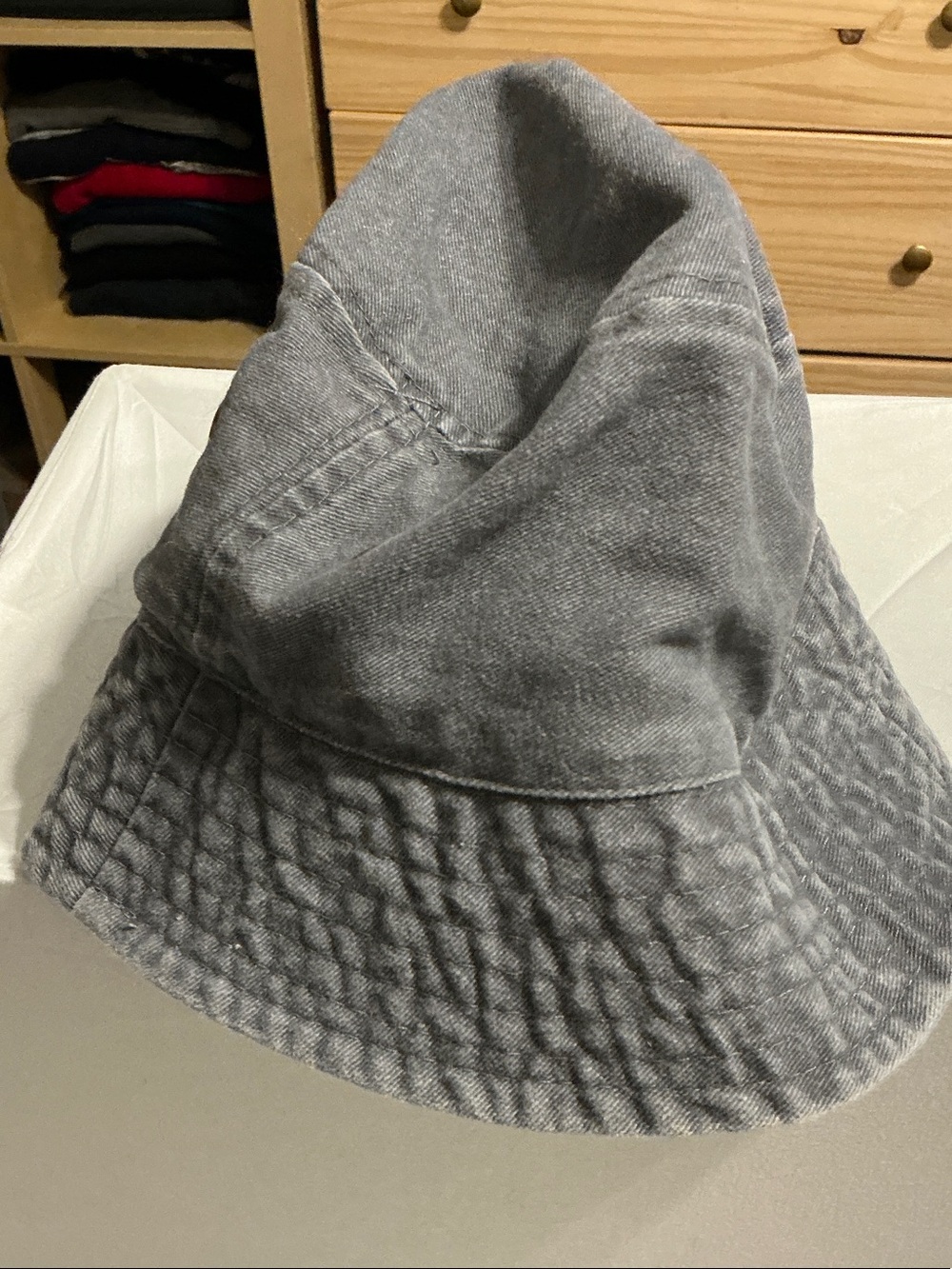 🎉3 for 15🎉 Source Unknown Blue-Gray Cotton Kids Bucket Hat